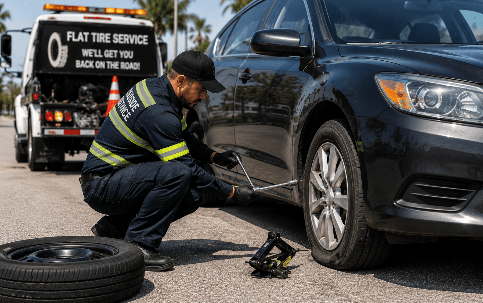 Flat Tire Change